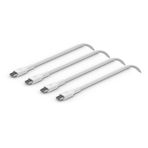 Belkin USB-C - USB-C Kablosu (1M/3.3ft), iPhone 15, iPhone 15 Pro, iPhone 15 Pro Max, iPhone 15 Plus, Galaxy S23, S22, Not, Piksel, iPad Pro, USB-C Kablosu için USB-C Hızlı Şarj Kablosu - Beyaz (2'li
