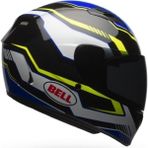 Bell Ps Qualifier Torque Blue/yellow Full Face Motosiklet Kaski - Mavi - Sarı