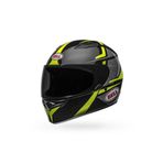 Bell Qualifier Flare Gloss Siyah Sarı Motosiklet Kaskı