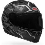 Bell Qualifier Siyah Beyaz Kapalı Kask - XL - Siyah - Beyaz