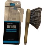 Bella Car Care Kısa Saplı Yumuşak Uçlu Lastik ve Jant Temizleme Fırçası - 0019 Bej