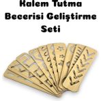 Bella Casa Kids Çizgi Çalışma Seti, Eğitici Oyuncak, Montessori Eğitim Oyuncak, Motor Zeka Oyuncak