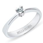 Bella Gloria SL00T46 Tektaş Pırlanta Yüzük