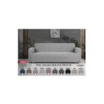 Bella Home Altınkoza Maksi Stil Strech Koltuk Örtüsü (3+3+1+1) - Likralı - Lastikli - Oturma Grubu - Kırık Beyaz