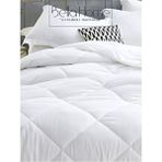 Bella Home Çift Kişilik Uyku Seti Mikrofiber Kumaş 195 x 215 cm Düz Desen Beyaz