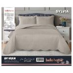 Bella Home Sylvia Yatak Örtüsü Çift Kişilik - Bej - 250 x 260 cm