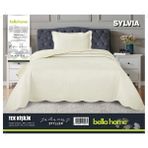 Bella Home Sylvia Yatak Örtüsü Tek Kişilik - Krem - 180 x 240 cm
