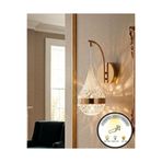 bella lighting Premium Gold Sarı Ithal 1.Sınıf Kaplama Sarkıt Aplik 3 Renk Ledli Pilli Değildir Elektrikli Salon Yatak Odası