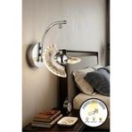 bella lighting Tasarım Crystal Wing Luxury Sarkıt Aplik 3 Renk Ledli Pilli Değildir Elektrikli Gümüş Krom İthal Kaplama