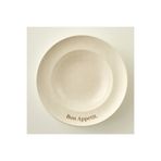 Bella Maison Bon Appetit Porselen Makarna Tabağı Krem (28 Cm)