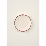 Bella Maison Bonheur Porselen Pasta Tabağı Bordo (21 Cm)