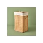 Bella Maison Fonte Bambu Çamaşır Sepeti Naturel (40X30X61 Cm)
