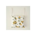 Bella Maison Lemoncello Yellow Baskılı Sandalye Minderi Sarı (40x40 cm)