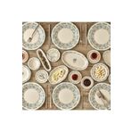 Bella Maison Liana Stoneware 26 Parça 6 Kişilik Kahvaltı Takımı Mavi
