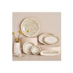Bella Maison Loren Stoneware Sarı 26 Parça 6 Kişilik Kahvaltı Takımı