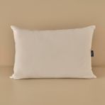 BELLA MAISON Mikrojel Düz Dış Kumaş:% 100 Pamuk/İç Dolgu:%100 Polyester Yastık, Beyaz, 50x70 cm