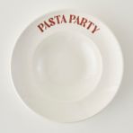 Bella Maison New Year Yılbaşı Makarna Tabağı Kırmızı (27 cm)