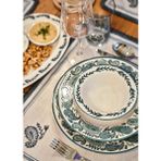 Bella Maison Paisley Porselen 24 Parça 6 Kişilik Yemek Takımı