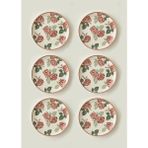 Bella Maison Rose Porselen 6'lı Servis Tabağı (26 Cm)