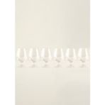 Bella Maison Shape Kristal 6'lı Kahve Yanı Su Bardağı Naturel (180 Cc) - Naturel Beyaz