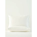Bella Maison Supreme Beyaz Pamuk Saten 2'li Yastık Kılıfı 50X70 Cm Konforlu Uyku Deneyimi