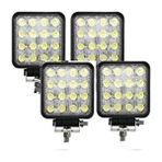 Bella Vista 4 Adet 16 LED Off Road Lambası, 48 Watt Güç ve 12/24 Volt Uyum
