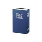 Bella Vista Gizli Çelik Kasa - Kitap Şeklinde, Kilitli Tasarım - Abanoz