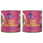 Bella Vista Soslu ve Kuzulu Konserve Mama, Mini Irk Yetişkin Köpekler Için, 200 gr (2 Paket)