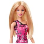 Bella Vista Tek Omuzlu Pembe Elbise ile Barbie Bebek