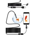 Bella Vista USB ve Android Bağlantılı, 5 Metre Uzunlu Endoskop Kamera