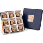 BellaBonBon Sweet Chocoflychocolate Chocofly Çatlak Series 9'lu El Yapımı Belçika Çikolatası( Kare Sütlü)
