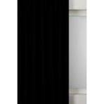 Belle Cose Country Tarz Hasır Termal Karartma Blackout Siyah Tek Kanat 140x270 cm Fon Perde