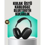 Belle Fusion Bfs Stereo Ses Kaliteli Bluetooth Kulaklık | Katlanabilir ve Ergonomik Tasarım