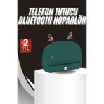 Belle Fusion Bluetooth Hoparlör Uzun Pil Ömrü Yüksek Ses Kaliteli Kablosuz Telefon Tutma