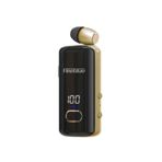 Belle Fusion F580 Dijital Göstergeli Makaralı Titreşimli Bluetooth Kulaklık Gold