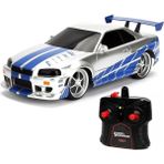 Belle Fusion Mey Ithalat® 1:16 Fast & Furious Kumandalı Brian's Nissan Skyline Gt-R Turbo Araba