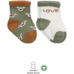 Belle Fusion Mey Ithalat® 2'li Love Dog Penye Soket Çorap 10118 Nil