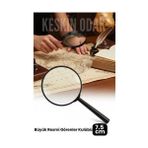 Belle Fusion Mey Ithalat® 7.5 cm Optik Lensli El Tipi Büyüteç | Profesyonel Okuma, Hobi, Koleksiyon Merceği