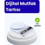 Belle Fusion Mey Ithalat® Dijital Mutfak Terazisi 10KG Kapasiteli 1g Hassasiyetli