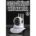 Belle Fusion Mey Ithalat® Ev Kamerası Wifi Kamerası Video Kayıt Çift Yönlü Hareket Sensörü Bebek
