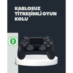 Belle Fusion Mey Ithalat® Kablosuz Titreşimli Oyun Kolu – Ps4 Uyumlu Ergonomik Tasarım ve Uzun Pil Ömrü