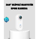 Belle Fusion Mey Ithalat® Kompakt 1080P Aksiyon Kamerası Suya Dayanıklı Wifi ve 120° Geniş Açı