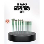 Belle Fusion Mey Ithalat® Kusursuz Makyaj Için Yumuşak ve Dayanıklı Makyaj Fırça Seti