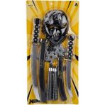 Belle Fusion Mey Ithalat® Ninja Maske ve Kılıç Seti - Renkli