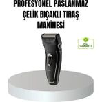Belle Fusion Mey Ithalat® Profesyonel Şarjlı Saç ve Sakal Tıraş Makinesi – Çelik Bıçaklı, Ayarlanabi - Renkli