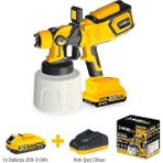 Belle Fusion Mey Ithalat® Sgs 5460 Akülü Boya Tabancası 1x2.0 Akülü