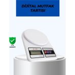 Belle Fusion Mey Ithalat® Taşınabilir Dijital Terazi – Çift Ölçü Birimi Destekli
