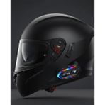 Belle Fusion Mey Ithalat® Yeni Nesil Bluetooth 5.3 Motosiklet Intercom Rgb Işıklı 1000M Mesafeli