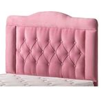 Belletto 100 cm Pembe Tek Kişilik Vogue Lüx Kumaş Başlık