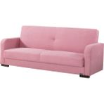 Belletto Yataklı Sandıklı Lizbon Pembe Kanepe
